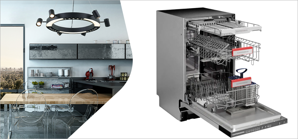 Рейтинг лучших встраиваемых посудомоечных машин 45 см Kuppersberg 2026 года