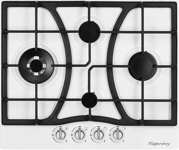 Газовая варочная панель Kuppersberg FS 604 W Silver preview 1