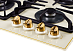 Купить Газовая варочная панель Kuppersberg FQ663 C Gold preview 2