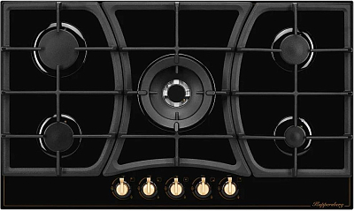 Газовая варочная панель Kuppersberg FG 903 B Bronze по цене 47390 руб ...