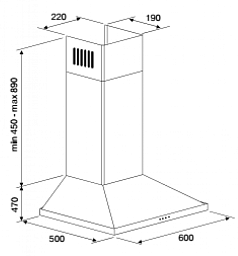 Вытяжка Kuppersberg F 601X