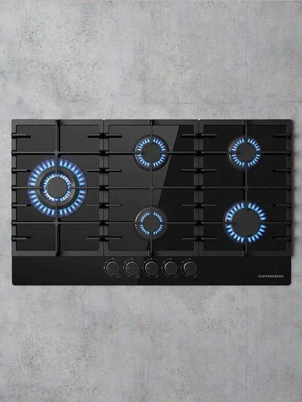 Газовая варочная панель Kuppersberg FG 96 BG preview 6