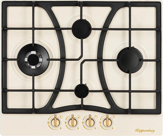 Газовая варочная панель Kuppersberg FS 604 C Bronze preview 3