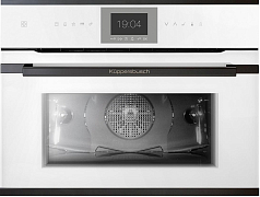 Компактный духовой шкаф с паром Kuppersbusch CBD 6550.0 W6 Black Steel