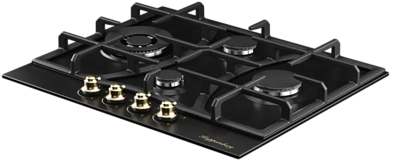 Газовая варочная панель Kuppersberg FS 610 Ant Bronze preview 3