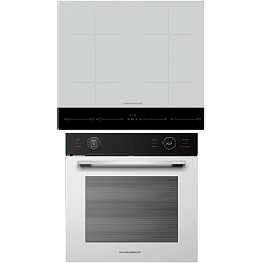 Комплект Kuppersberg варочная панель ICI 622 W + духовой шкаф HT 612 White