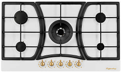 Газовая варочная панель Kuppersberg FS 903 W Bronze