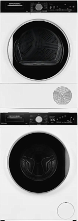 Комплект Kuppersberg стиральная машина WM 490 W + сушильная машина DM 560 W + соединительный элемент DS 560 W preview 1