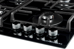 Газовая варочная панель Kuppersberg FQ 63 B