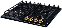 Газовая варочная панель Kuppersberg FV6TGRZ ANT BRONZE