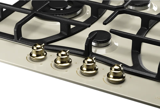 Газовая варочная панель Kuppersberg FS 610 C Bronze preview 2