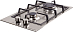 Купить Газовая варочная панель Kuppersberg FV3TG X preview 2