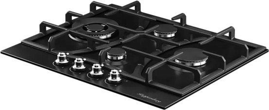 Газовая варочная панель Kuppersberg FS 610 Ant Silver preview 3