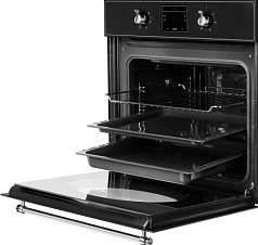 Духовой шкаф Kuppersberg SR 615 B Silver