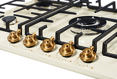 Газовая варочная панель Kuppersberg FV9TGRZ C Bronze