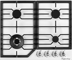 Газовая варочная панель Kuppersberg FS 601 W SILVER