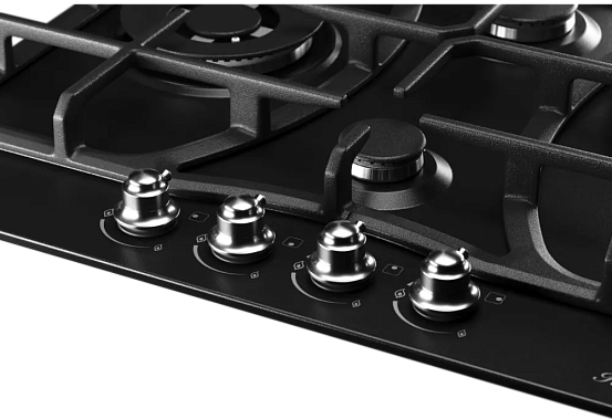 Газовая варочная панель Kuppersberg FS 610 Ant Silver preview 2