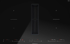 Индукционная варочная панель с вытяжкой Kuppersbusch KMI 8590.0 SR Black Velvet