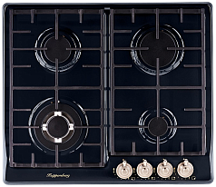 Газовая варочная панель Kuppersberg FV 6 TGRZ ANT Silver