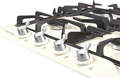 Газовая варочная панель Kuppersberg FGC 63 W Silver