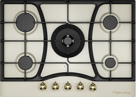 Газовая варочная панель Kuppersberg FS 710 C Bronze preview 1