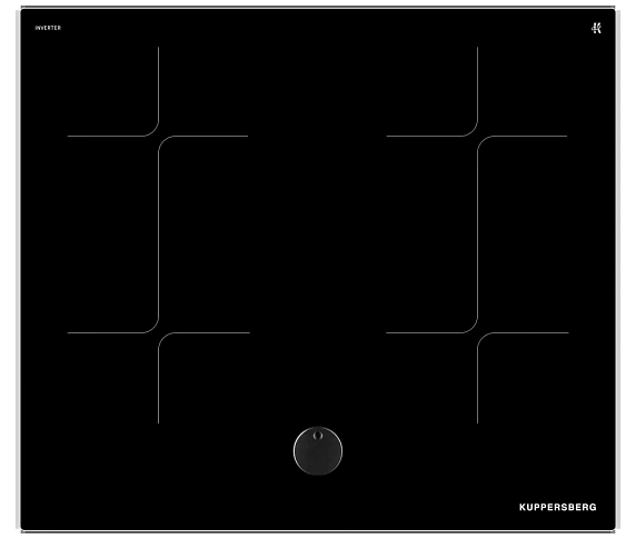 Индукционная варочная панель Kuppersberg ICI 628 Black W preview 1