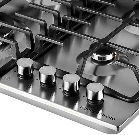Газовая варочная панель Kuppersberg FS 64 X фото 6 Газовая варочная панель Kuppersberg FS 64 X preview 6
