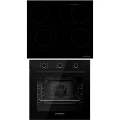Комплект Kuppersberg варочная панель ECS 624 + духовой шкаф HO 603 B