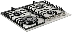 Газовая варочная панель Kuppersberg FG 601 W Silver