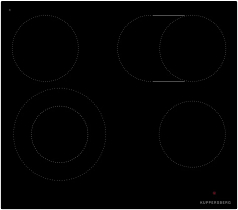 Комплект Kuppersberg варочная панель ECS 624 + духовой шкаф HO 603 B