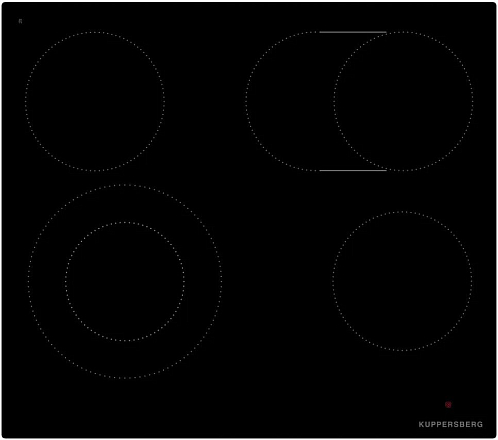Комплект Kuppersberg варочная панель ECS 624 + духовой шкаф HO 603 B preview 2