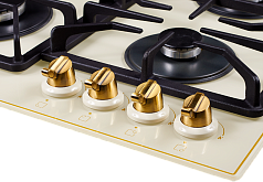 Газовая варочная панель Kuppersberg FQ663 C Bronze