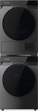 Комплект Kuppersberg стиральная машина WM 590 GR + сушильная машина DM 590 GR + соединительный элемент DS 590 GR preview 1