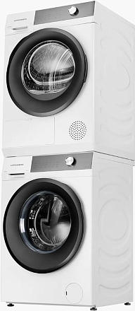 Комплект Kuppersberg стиральная машина WM 610 W + сушильная машина DM 610 W + соединительный элемент DS 610 W preview 2