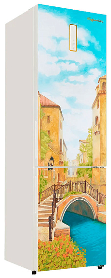 Двухкамерный холодильник Kuppersberg NFM 200 CG серия Венеция с розами preview 6