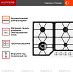 Купить Газовая варочная панель Kuppersberg FS 62 W preview 2