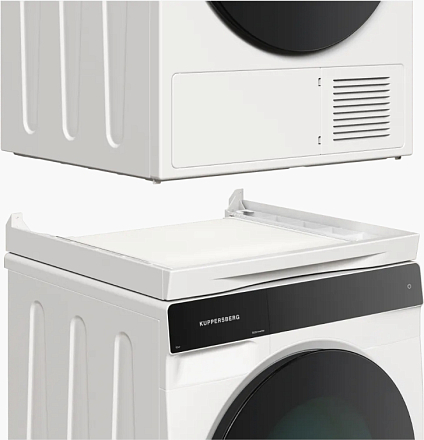 Комплект Kuppersberg стиральная машина WM 590 W + сушильная машина DM 590 W + соединительный элемент DS 590 W preview 2