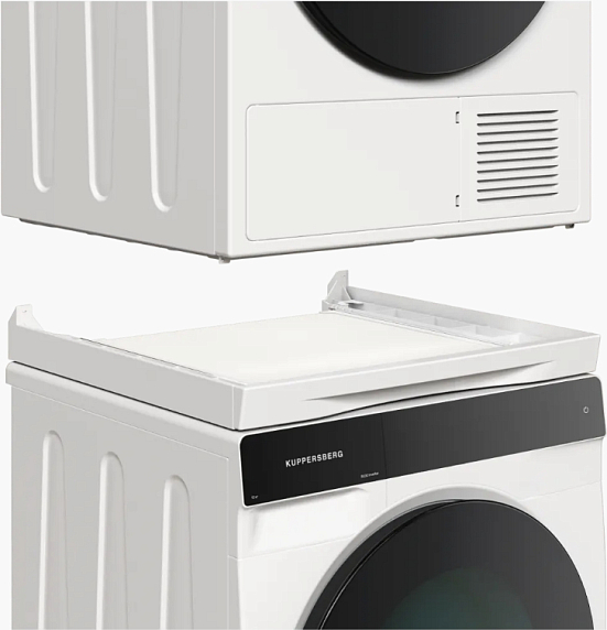 Комплект Kuppersberg стиральная машина WM 590 W + сушильная машина DM 590 W + соединительный элемент DS 590 W preview 2