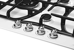 Газовая варочная панель Kuppersberg FS 610 W Silver