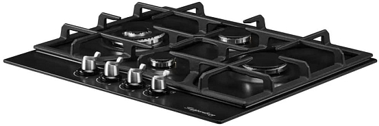 Газовая варочная панель Kuppersberg FS 604 B Silver фото 4 Газовая варочная панель Kuppersberg FS 604 B Silver preview 4