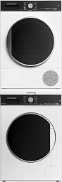 Комплект Kuppersberg стиральная машина WM 520 W + сушильная машина DM 560 W + соединительный элемент DS 561 W