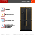 Купить Холодильник Kuppersberg NMFV 18591 BK Bronze preview 3